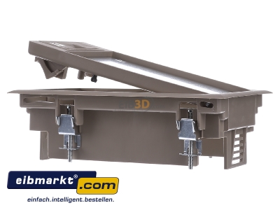 View on the right OBO Bettermann GES2 U 1019 Installation box for underfloor duct
