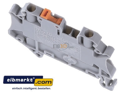 Top rear view Phoenix Contact UT 2,5-MT Disconnect terminal block 20A 1-p 5,2mm 
