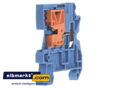 View on the left Phoenix Contact UTN  2,5 Neutral disconnect terminal block 5,2mm UTN 2,5
