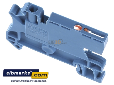 Top rear view Phoenix Contact UTN  2,5 Neutral disconnect terminal block 5,2mm UTN 2,5
