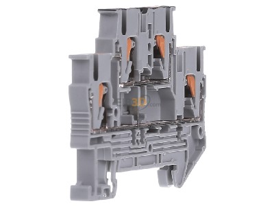 View on the left Phoenix PTTB 2,5-PV Feed-through terminal block 5,2mm 22A 
