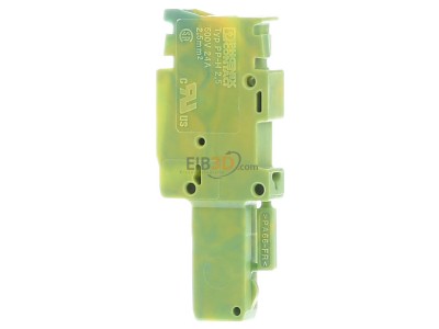 Ansicht hinten Phoenix PP-H 2,5/1-L GNYE COMBI-Stecker 