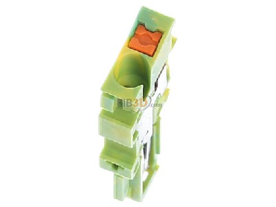 Ansicht oben links Phoenix PP-H 2,5/1-L GNYE COMBI-Stecker 