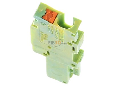 Ansicht oben hinten Phoenix PP-H 2,5/1-L GNYE COMBI-Stecker 