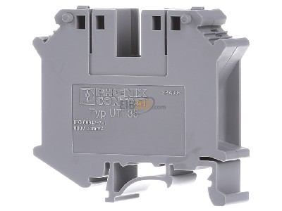 Front view Phoenix UTI 35 Installation terminal block 15,2mm 1-p 
