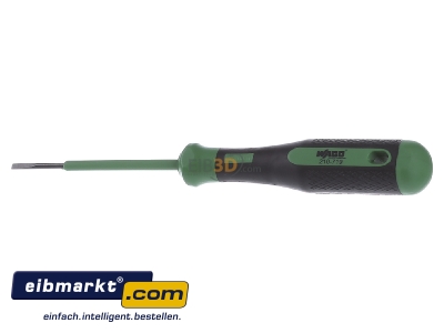 Front view WAGO Kontakttechnik 210-719 Screwdriver for slot head screws 2,5mm - 
