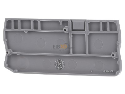 Back view Phoenix D-PT 4-TWIN End/partition plate for terminal block 
