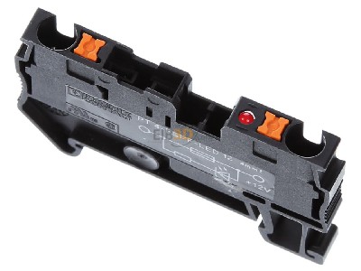 Ansicht oben hinten Phoenix PT 4-FSI/F-LED 12 Sicherungsreihenklemme 0,2-6qmm,7,5A 12V,sw 