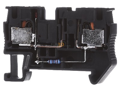 Frontansicht Phoenix PT 4-FSI/F-LED 24 Sicherungsreihenklemme 0,2-6qmm,7,5A 24V,sw 