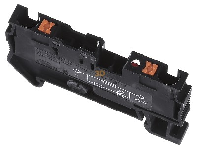 Ansicht oben hinten Phoenix PT 4-FSI/F-LED 24 Sicherungsreihenklemme 0,2-6qmm,7,5A 24V,sw 