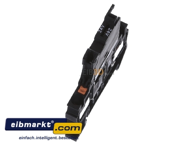 Ansicht oben links Phoenix Contact PT4-HESILED 24(5x20) Sicherungsreihenklemme 0,2-6qmm,6,3A 30V,sw 