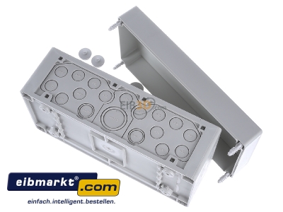 Top rear view Spelsberg RKA 4/34-L Surface mounted box 300x150mm
