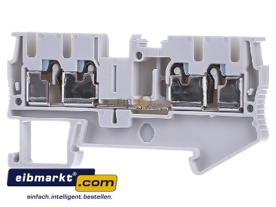 Front view Siemens Indus.Sector 8WH6004-0AF00 Feed-through terminal block 5,2mm 30A
