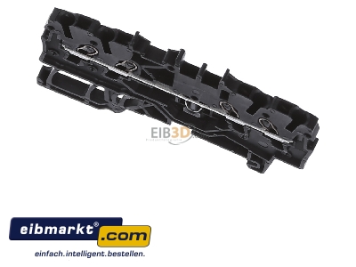 Ansicht oben vorne WAGO Kontakttechnik 2000-1405 Klemme 1,0 qmm schwarz 
