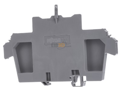Front view WAGO 709-168 Cover for terminal 
