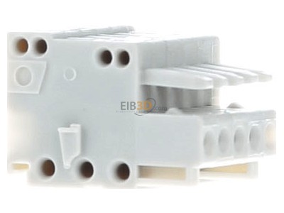 Ansicht links WAGO 733-105 Federleiste 2,5mm, 5pol. 