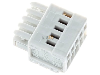 Ansicht oben rechts WAGO 733-105 Federleiste 2,5mm, 5pol. 