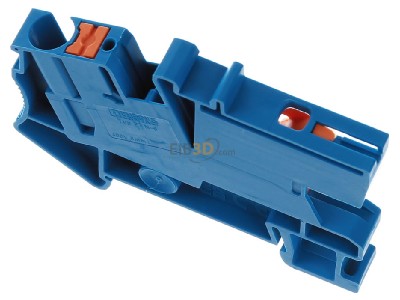 Ansicht oben hinten Phoenix PTN 6 N-Trennklemme 0,5-10qmm blau 