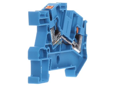 Ansicht links Phoenix PTI 4 BU Installationsklemme 0,2-6qmm blau 