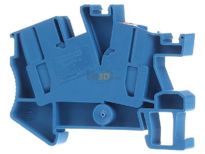 Ansicht hinten Phoenix PTI 6 BU Installationsklemme 0,5-10qmm blau 