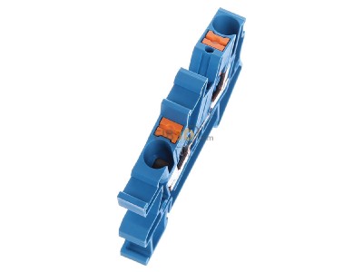 Ansicht oben links Phoenix PTI 6 BU Installationsklemme 0,5-10qmm blau 