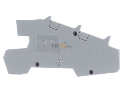 Back view Phoenix D-PTI/3 End/partition plate for terminal block 
