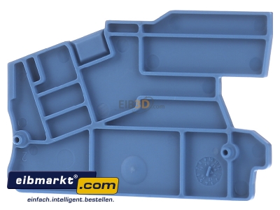 Front view Phoenix Contact 3213977 End/partition plate for terminal block

