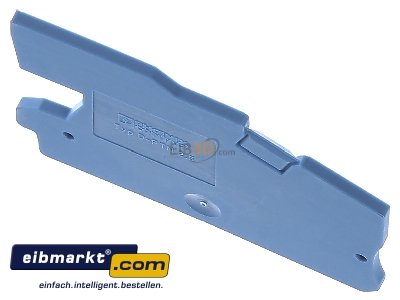 Top rear view Phoenix Contact 3213977 End/partition plate for terminal block
