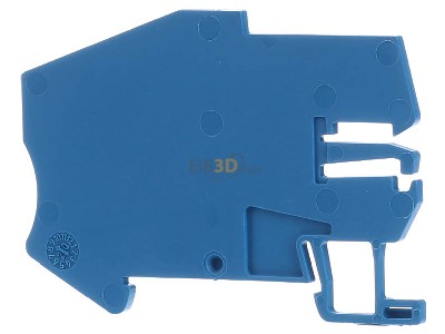 Ansicht hinten Phoenix AB-PTI 6 Auflagebock B=2mm blau 