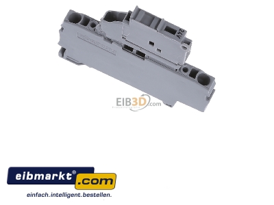 Ansicht oben hinten WAGO Kontakttechnik 2002-1611/1000-541 Sicherungsklemme 2-Leiter 