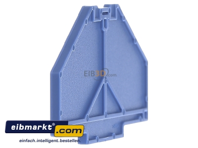 View on the right Weidmller 1268010000 End/partition plate for terminal block
