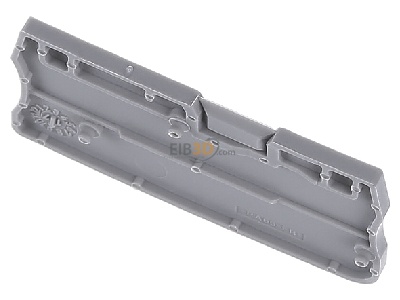 Ansicht oben hinten Phoenix D-PT 1,5/S Abschlussplatte gr 45x2,2x24,3mm 
