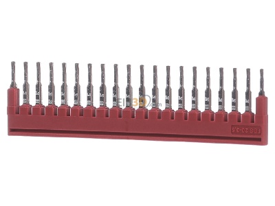 Ansicht hinten Phoenix FBS 20-3,5 Steckbrcke 20p. rot 