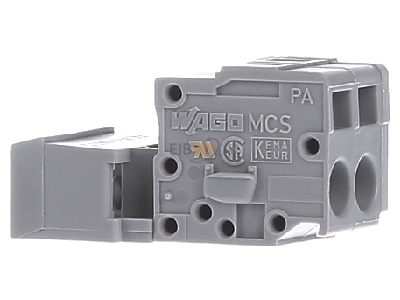 View on the right WAGO 231-602 Cable connector for printed circuit 

