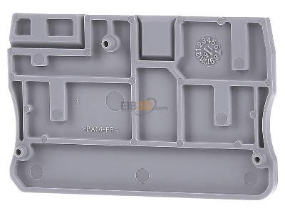 Back view Phoenix D-PT 6 End/partition plate for terminal block 
