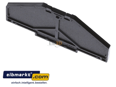 Top rear view Weidmller 1173750000 End/partition plate for terminal block
