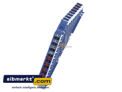 Ansicht oben links Weidmller PRV 8 BL 35X7.5 WS Durchgangsreihenklemme 