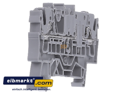 Ansicht links WAGO Kontakttechnik 2002-1601 Durchgangsklemme TOBJOB S, grau 
