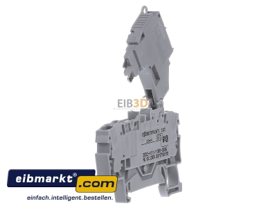 View on the left WAGO Kontakttechnik 2002-1611/1000-836 G-fuse 5x20 mm terminal block 6A 6,2mm
