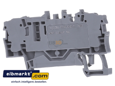 Back view WAGO Kontakttechnik 2002-1681 Blade fuse terminal block 10A 5,2mm
