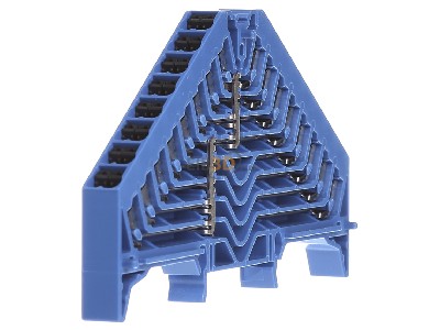 Ansicht links Weidmller PPV 8 BL 35X7.5 DGR Rangierverteilerklemme Push-IN P-Reihe 
