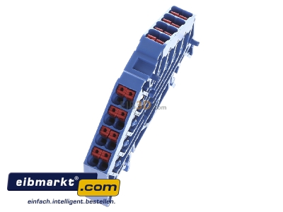 Ansicht oben links Weidmller PRV 4 BL 35X7.5 RT Rangierverteilerklemme Push-IN P-Reihe 