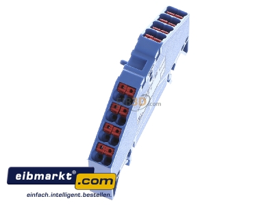 Ansicht oben rechts Weidmller PRV 4 BL 35X7.5 RT Rangierverteilerklemme Push-IN P-Reihe 