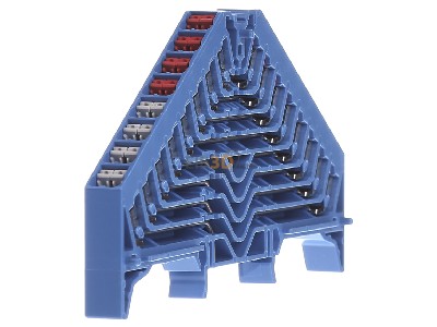 Ansicht links Weidmller PRV 8BL 35X7.5 RT/WS Rangierverteilerklemme Push-IN P-Reihe 