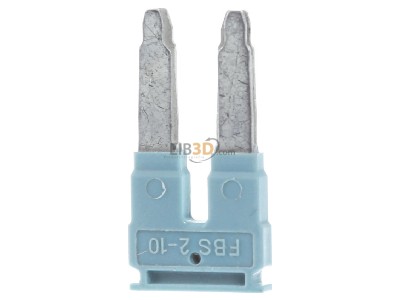 Front view Siemens 8WH9020-6EC10 Cross-connector for terminal block 2-p 
