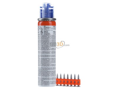 Ansicht hinten ITW Spit HC6-22 (VE500)#057552 N�gel f�r Pulsa 800 HC 6-22 (500)