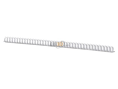 Front view Tehalit L 2222 gr Slotted cable trunking system 21x23mm 

