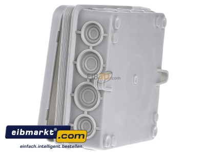 View on the right OBO Bettermann Vertr 2000378 Surface mounted box 100x100mm
