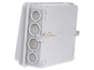 View on the right OBO A 18 Surface mounted box 100x125mm 
