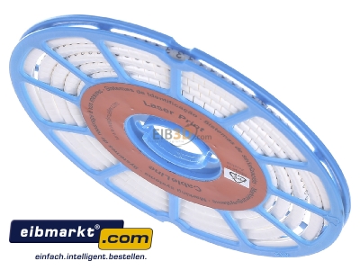 Ansicht oben hinten Weidmller CLI C 1-3 WS/SW 3 CD Leitermarkierer 3x4,2mm,weich,wei 